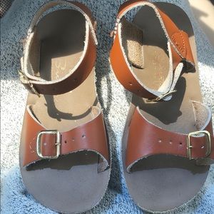 Brown Sun-San Sandals Toddler Sz 9